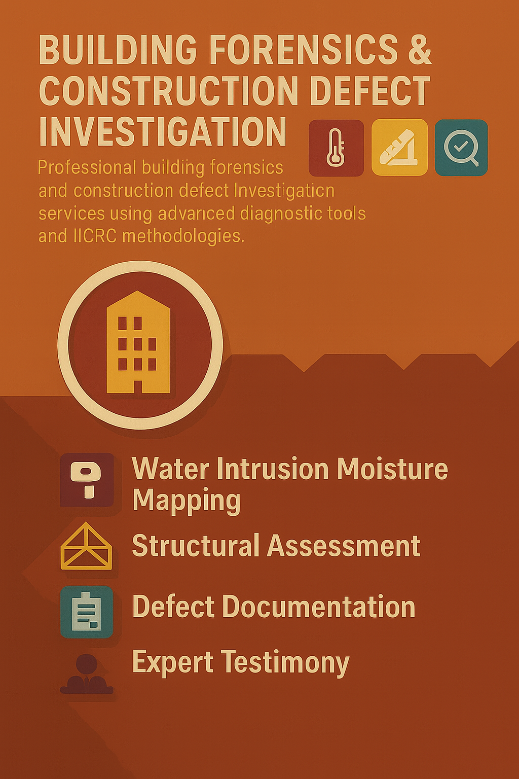 Building Forensics & Construction Defect Investigation
