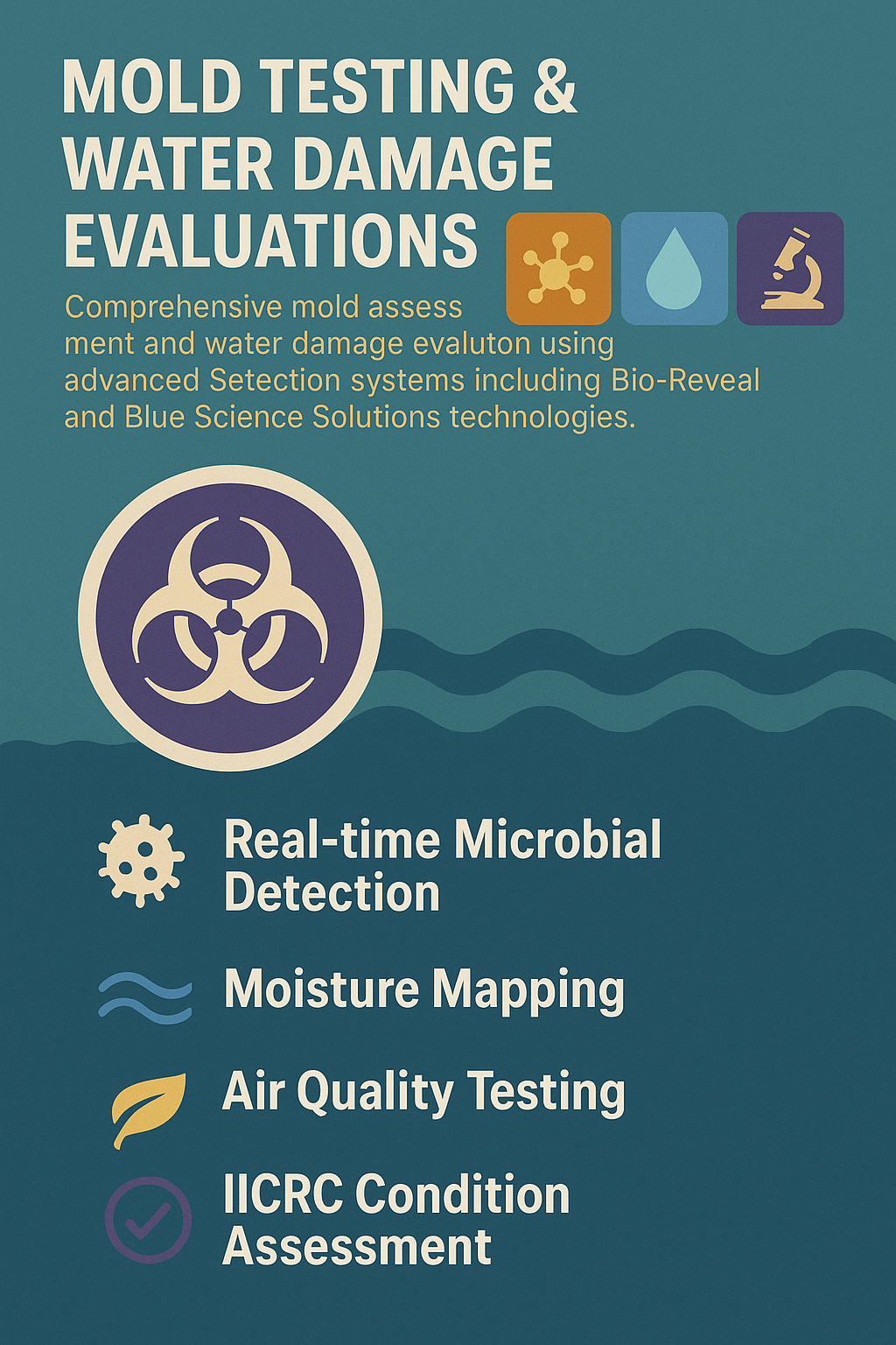 Mold Testing & Water Damage Evaluations